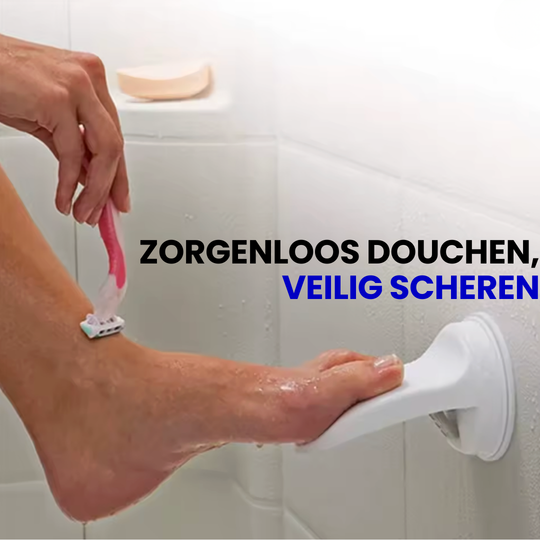 AntiSlip Step | valvrije douchevoetsteun