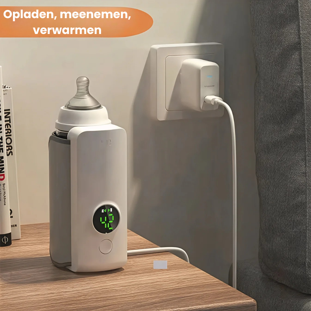 BottleBuddy | draagbare flessenwarmer