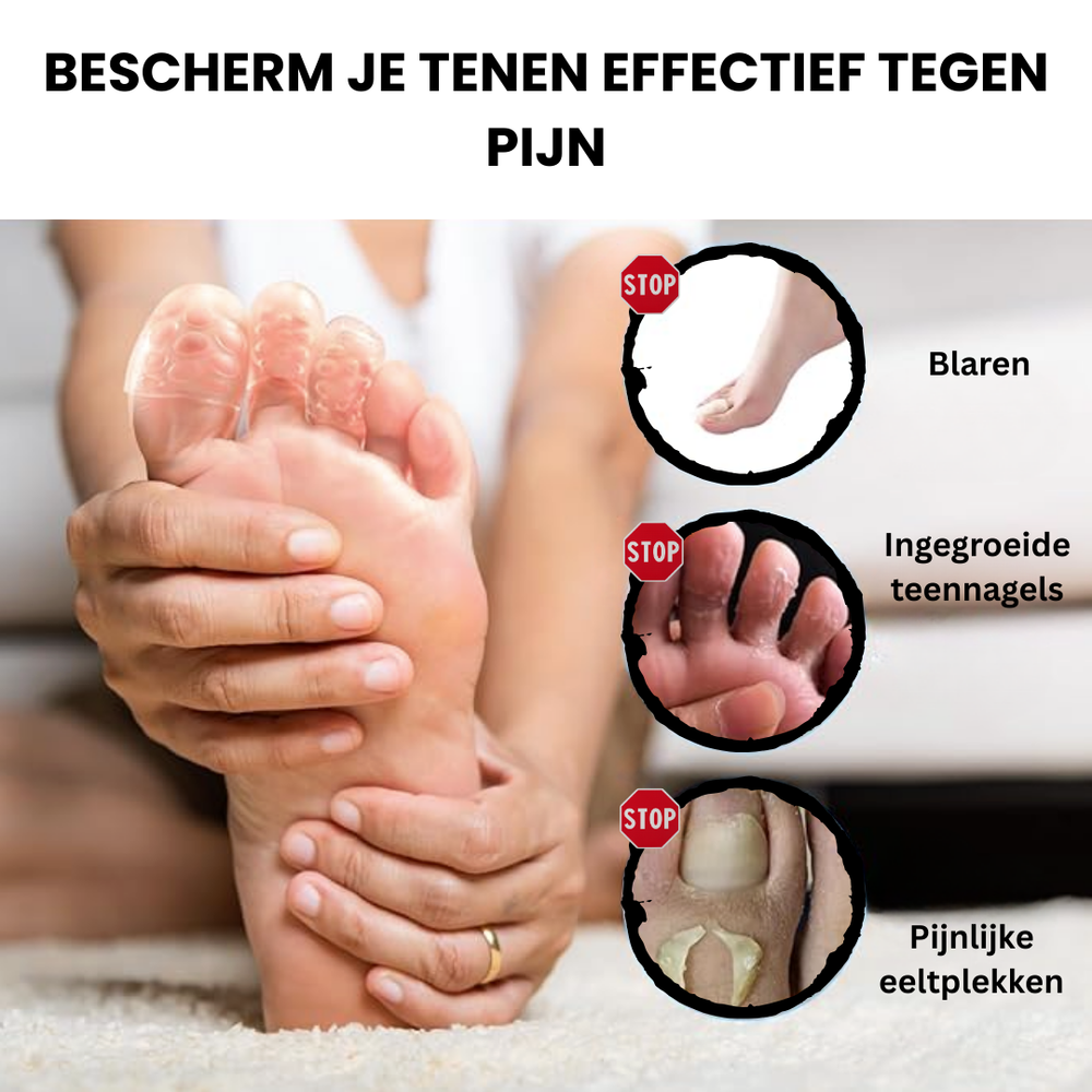 ToeRelief | silicone teenbeschermers